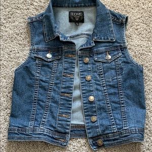 Denim vest